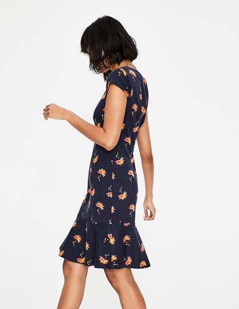 Rosetta Ponte Dress - Navy Dandelion Stem Rosetta Ponte Dress - Navy Dandelion Stem