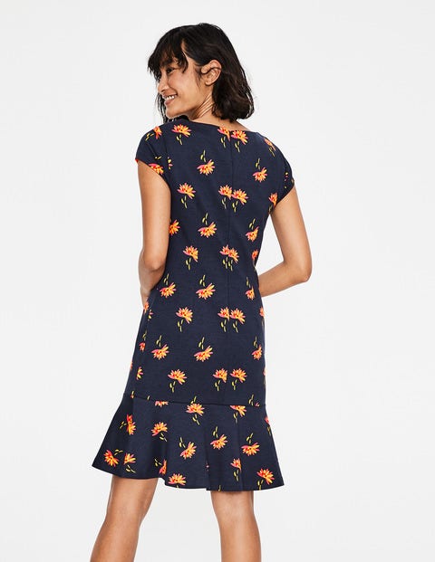 Rosetta Ponte Dress - Navy Dandelion Stem Rosetta Ponte Dress - Navy Dandelion Stem