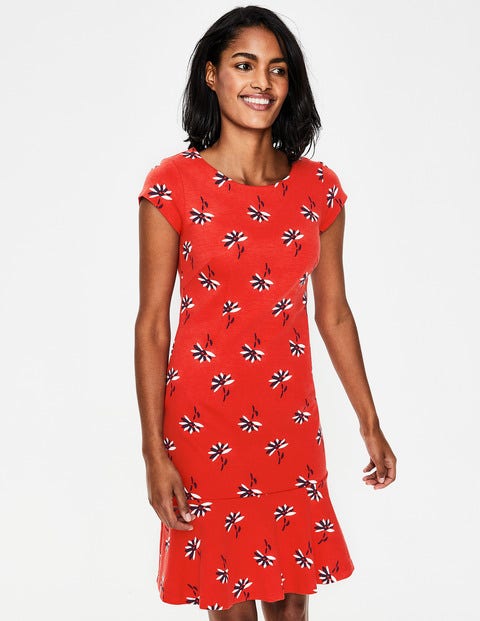 Rosetta Ponte-Kleid - Knalliges Rot, Löwenzahn Rosetta Ponte-Kleid - Knalliges Rot, Löwenzahn
