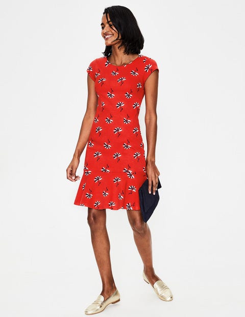 Rosetta Ponte-Kleid - Knalliges Rot, Löwenzahn Rosetta Ponte-Kleid - Knalliges Rot, Löwenzahn