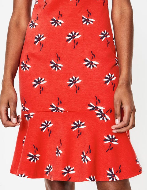 Rosetta Ponte-Kleid - Knalliges Rot, Löwenzahn Rosetta Ponte-Kleid - Knalliges Rot, Löwenzahn