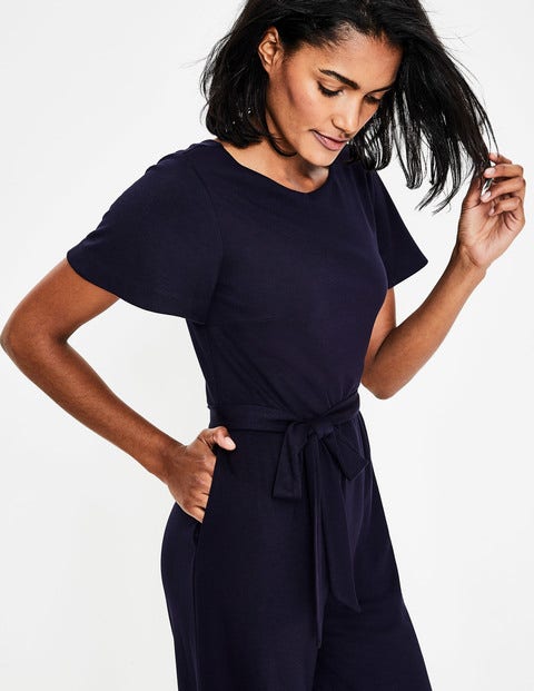Camille Ponte Jumpsuit - Navy Camille Ponte Jumpsuit - Navy