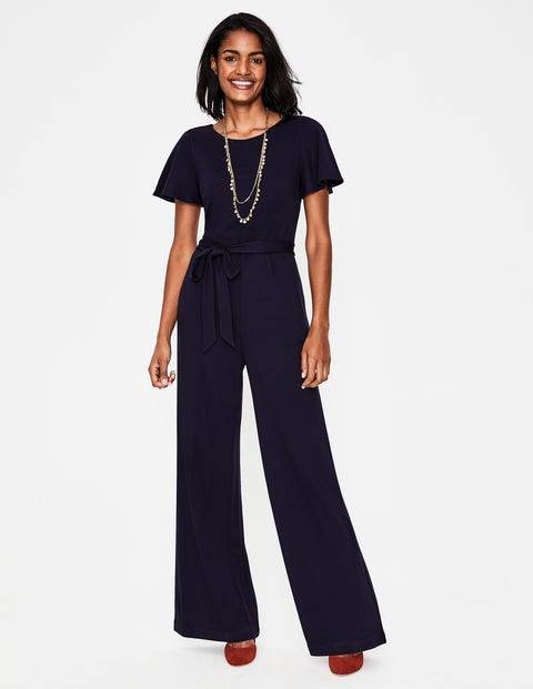 Camille Ponte Jumpsuit - Navy Camille Ponte Jumpsuit - Navy