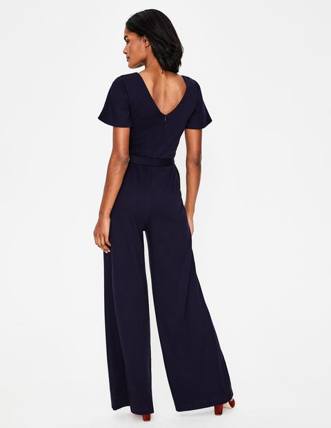 Camille Ponte Jumpsuit - Navy Camille Ponte Jumpsuit - Navy