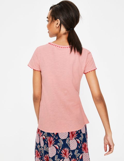 Charlie Jersey T-shirt - Chalky Pink Charlie Jersey T-shirt - Chalky Pink