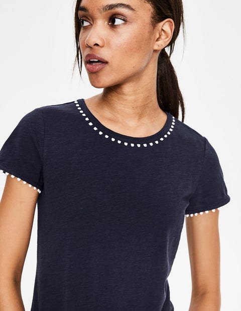 Charlie Jersey T-Shirt - Navy Charlie Jersey T-Shirt - Navy