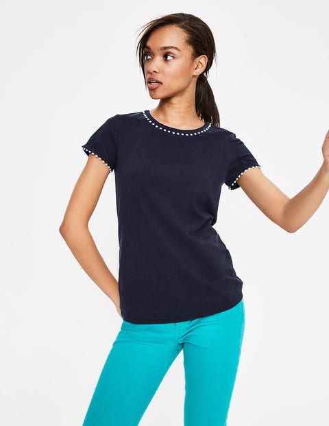 Charlie Jersey T-Shirt - Navy Charlie Jersey T-Shirt - Navy