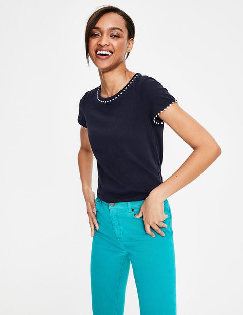 Charlie Jersey T-Shirt - Navy Charlie Jersey T-Shirt - Navy