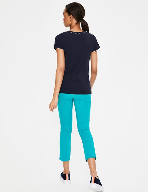 Charlie Jersey T-Shirt - Navy Charlie Jersey T-Shirt - Navy