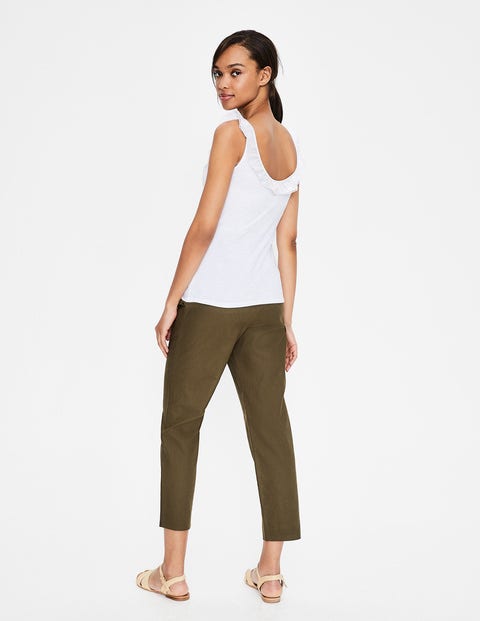 Eleanor Jersey Tank - White Eleanor Jersey Tank - White