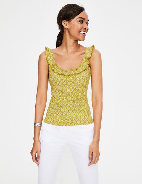 Eleanor Jersey Tank - Dijon Marigold Eleanor Jersey Tank - Dijon Marigold