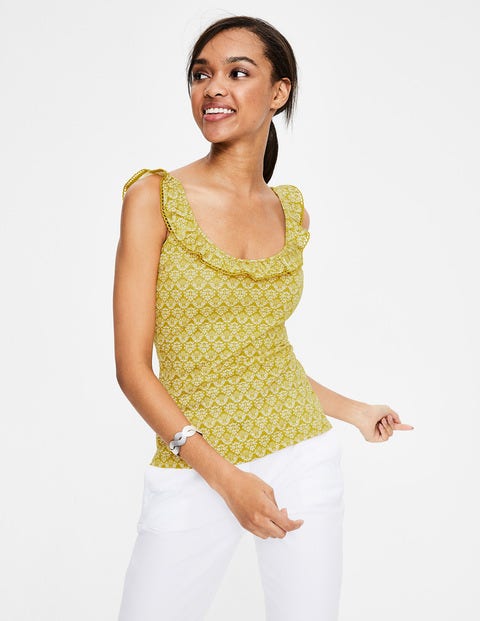 Eleanor Jersey Tank - Dijon Marigold Eleanor Jersey Tank - Dijon Marigold