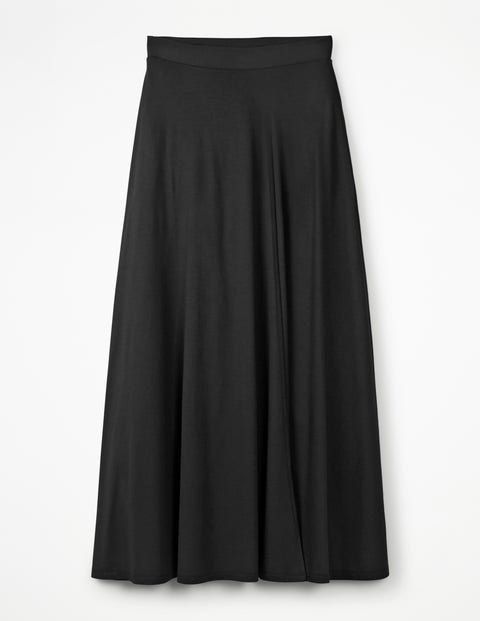 Albany Jersey-Maxirock - Schwarz Albany Jersey-Maxirock - Schwarz