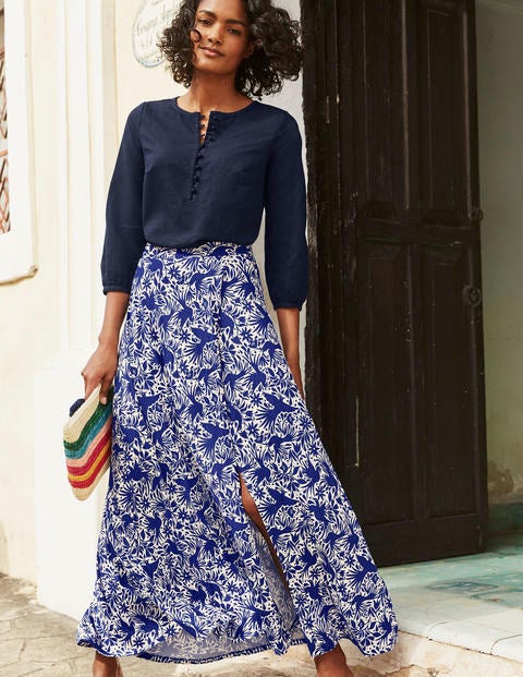 boden jersey maxi skirt
