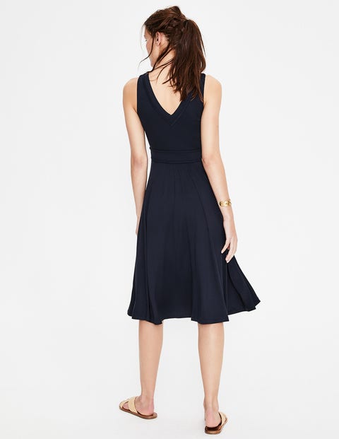 Robe Lorna En Jersey - Bleu marine Robe Lorna En Jersey - Bleu marine