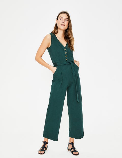 Bryony Jersey Jumpsuit - Woodland Green Bryony Jersey Jumpsuit - Woodland Green