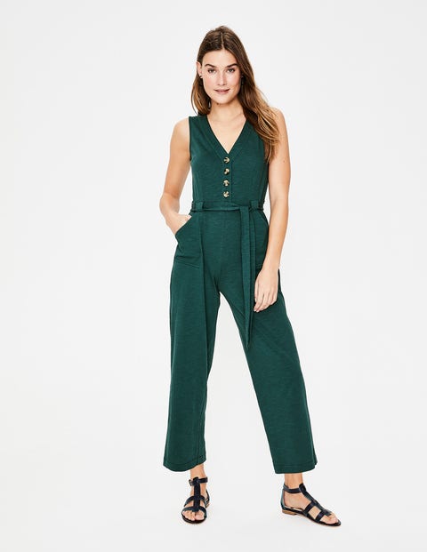 Bryony Jersey Jumpsuit - Woodland Green Bryony Jersey Jumpsuit - Woodland Green