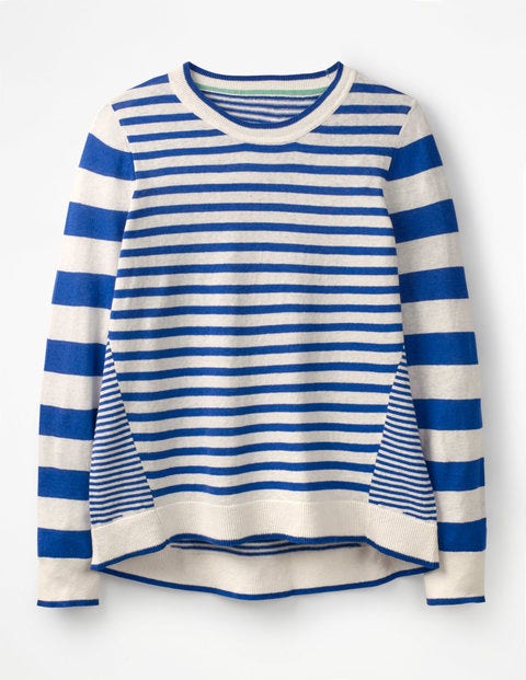 Lydia Jumper - Cobalt Blue Stripe Lydia Jumper - Cobalt Blue Stripe