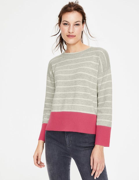 Andrea Jumper - Silver Melange Andrea Jumper - Silver Melange