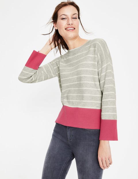 Andrea Jumper - Silver Melange Andrea Jumper - Silver Melange