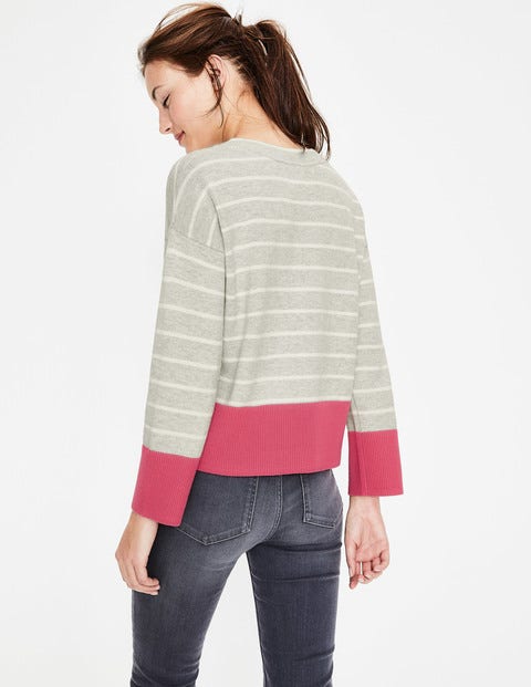 Andrea Jumper - Silver Melange Andrea Jumper - Silver Melange