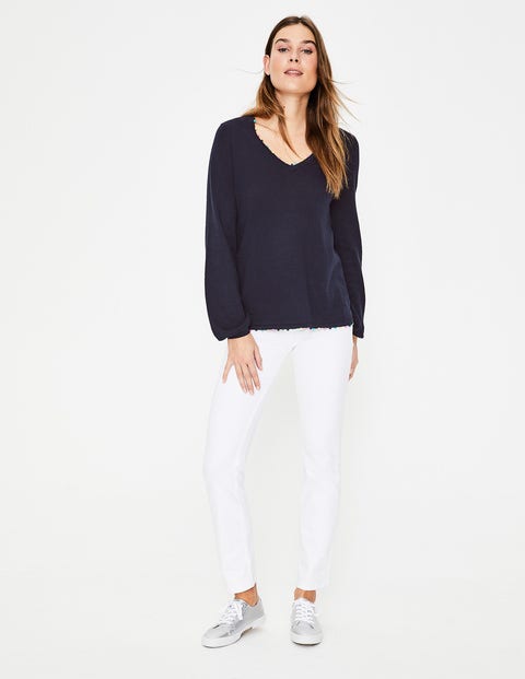 Livia Pullover - Navy Livia Pullover - Navy