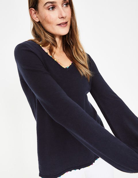 Livia Pullover - Navy Livia Pullover - Navy
