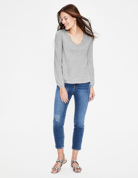 Livia Jumper - Silver Melange Livia Jumper - Silver Melange