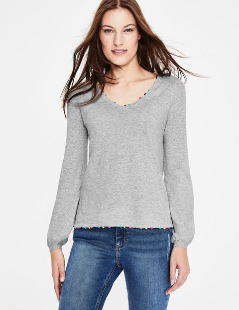 Livia Jumper - Silver Melange Livia Jumper - Silver Melange
