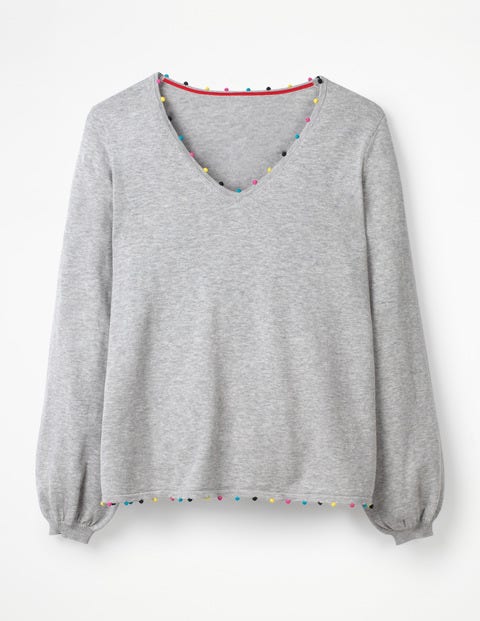 Livia Jumper - Silver Melange Livia Jumper - Silver Melange