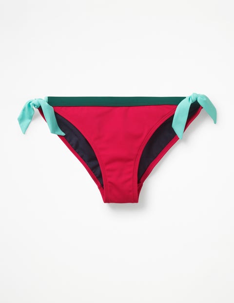 Tie Bikini Bottoms - Tomato Red Tie Bikini Bottoms - Tomato Red