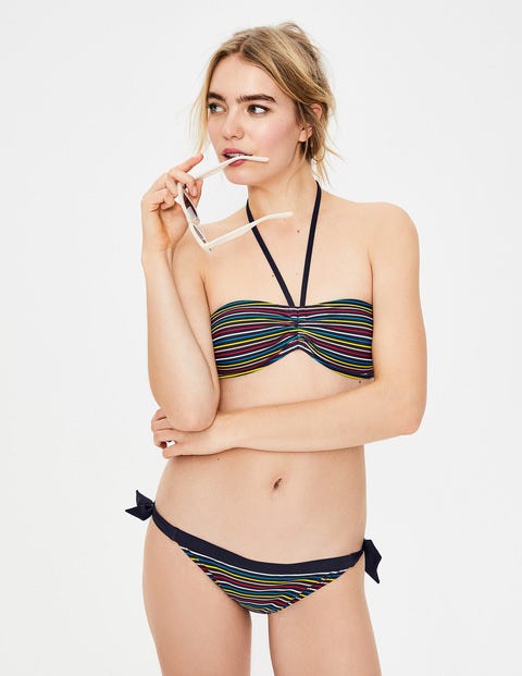 Tie Bikini Bottoms - Skinny Stripe Tie Bikini Bottoms - Skinny Stripe
