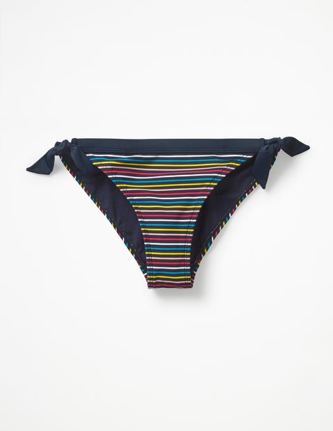 Tie Bikini Bottoms - Skinny Stripe Tie Bikini Bottoms - Skinny Stripe