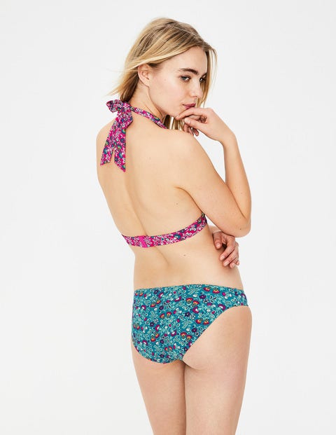 Bikini Bottoms - Luxury Jade, Exotic Garden Bikini Bottoms - Luxury Jade, Exotic Garden