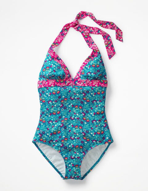 Formentera Swimsuit - Luxury Jade, Exotic Garden Formentera Swimsuit - Luxury Jade, Exotic Garden