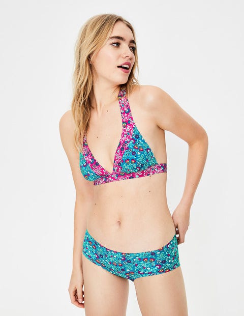 Formentera Bikini Top - Luxury Jade, Exotic Garden Formentera Bikini Top - Luxury Jade, Exotic Garden
