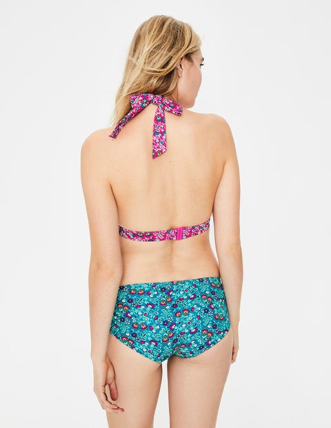 Formentera Bikini Top - Luxury Jade, Exotic Garden Formentera Bikini Top - Luxury Jade, Exotic Garden