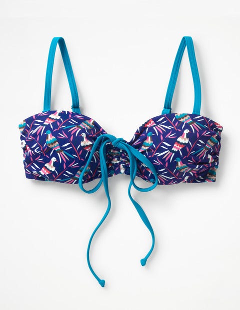 Sardinia Bikini Top - Lapis Blue, Bird Otomi Sardinia Bikini Top - Lapis Blue, Bird Otomi