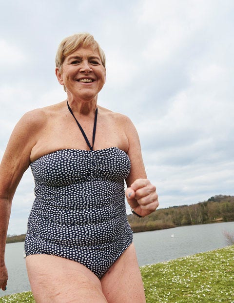 Sardinia Tankini Top - Navy/Ivory Spot Sardinia Tankini Top - Navy/Ivory Spot