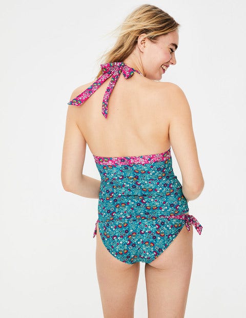 Formentera Tankini Top - Luxury Jade, Exotic Garden Formentera Tankini Top - Luxury Jade, Exotic Garden