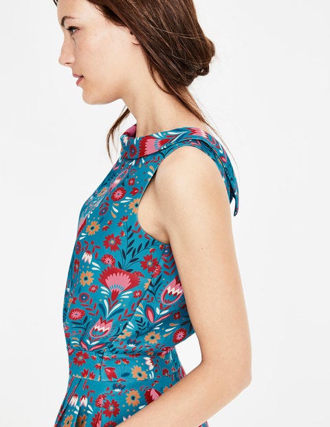 Clarissa Jumpsuit - Ultramarine. Carnival Floral Clarissa Jumpsuit - Ultramarine. Carnival Floral