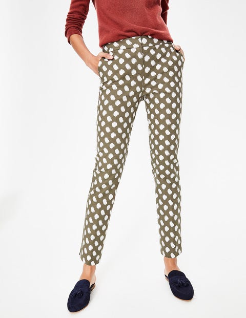 Richmond 7/8-Hose - Klassisches Khaki, Nelkenknospe Richmond 7/8-Hose - Klassisches Khaki, Nelkenknospe