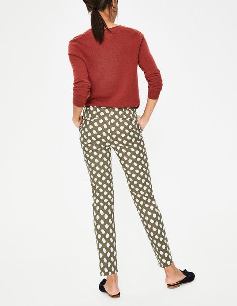 Richmond 7/8-Hose - Klassisches Khaki, Nelkenknospe Richmond 7/8-Hose - Klassisches Khaki, Nelkenknospe