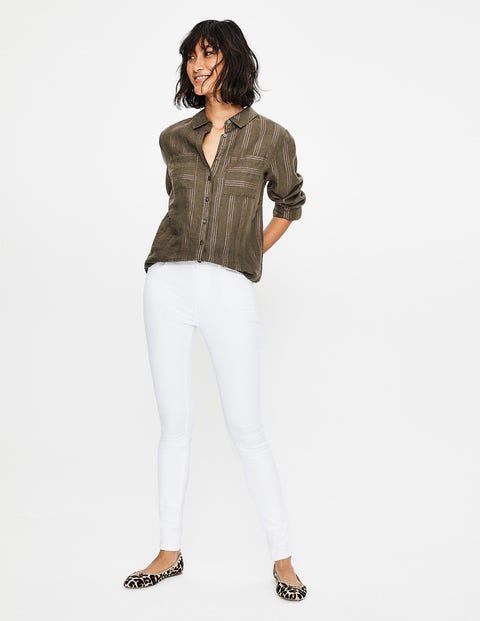 Mayfair Modern Skinny Jeans - White Mayfair Modern Skinny Jeans - White