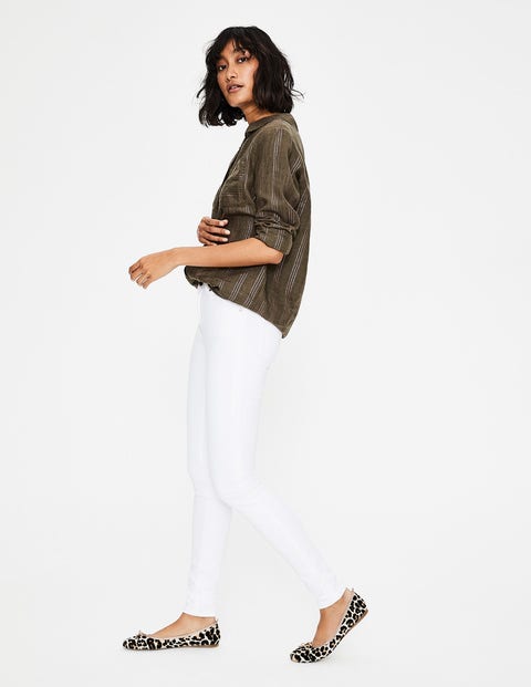 Mayfair Modern Skinny Jeans - White Mayfair Modern Skinny Jeans - White
