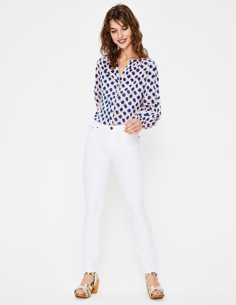 Trafalgar Straight Leg Jeans - White Trafalgar Straight Leg Jeans - White