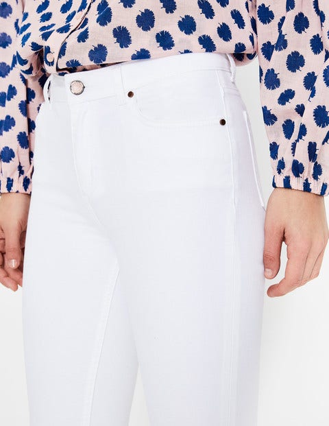 Trafalgar Straight Leg Jeans - White Trafalgar Straight Leg Jeans - White