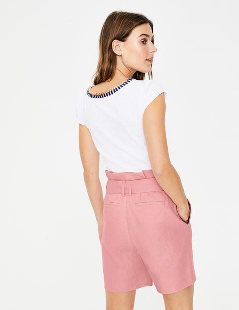 St Ives Paperbag Shorts - Chalky Pink St Ives Paperbag Shorts - Chalky Pink