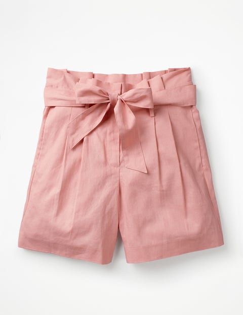 St Ives Paperbag Shorts - Chalky Pink St Ives Paperbag Shorts - Chalky Pink