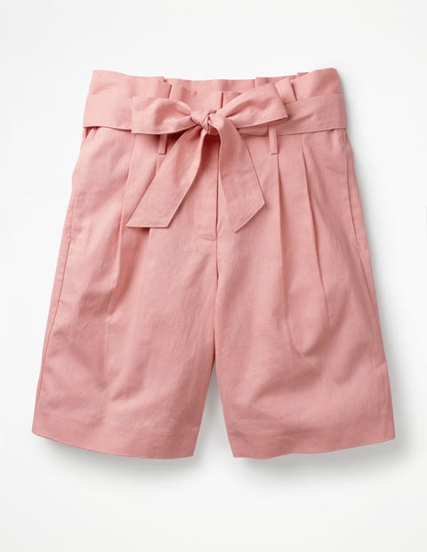 St Ives Paperbag Shorts - Chalky Pink St Ives Paperbag Shorts - Chalky Pink